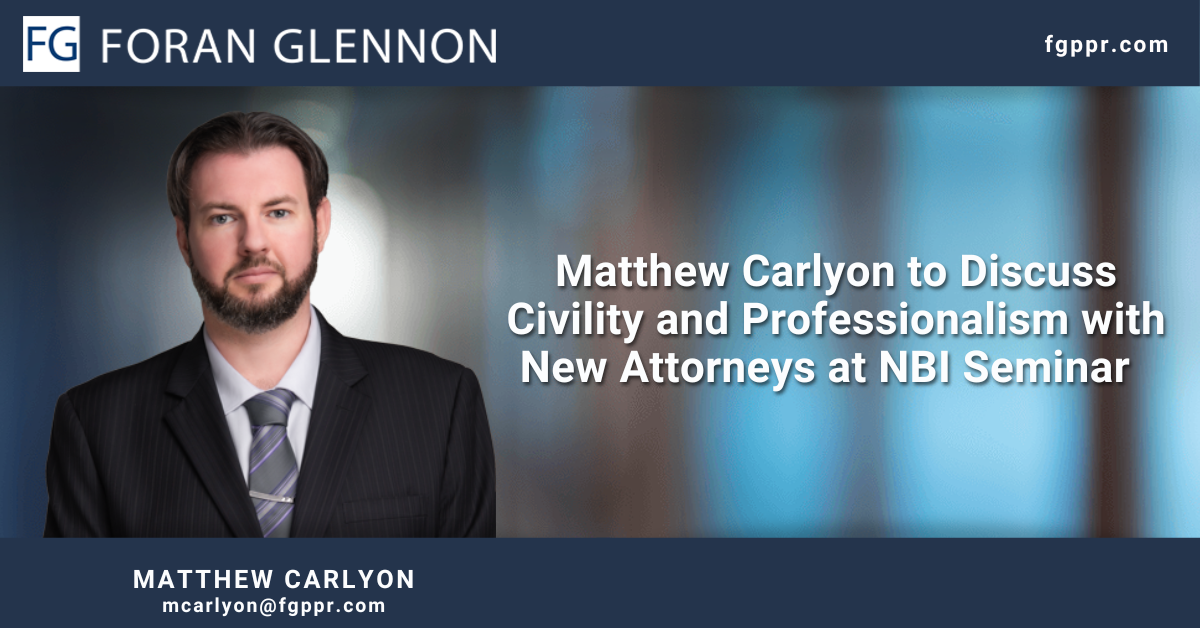 Matthew Carlyon to Share Civility and Professionalism Tips with New ...